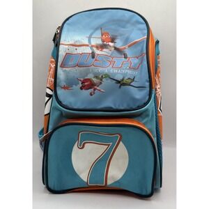 Disney Planes Dusty Crophopper Backpack Bag Toddler Little Boy Orange